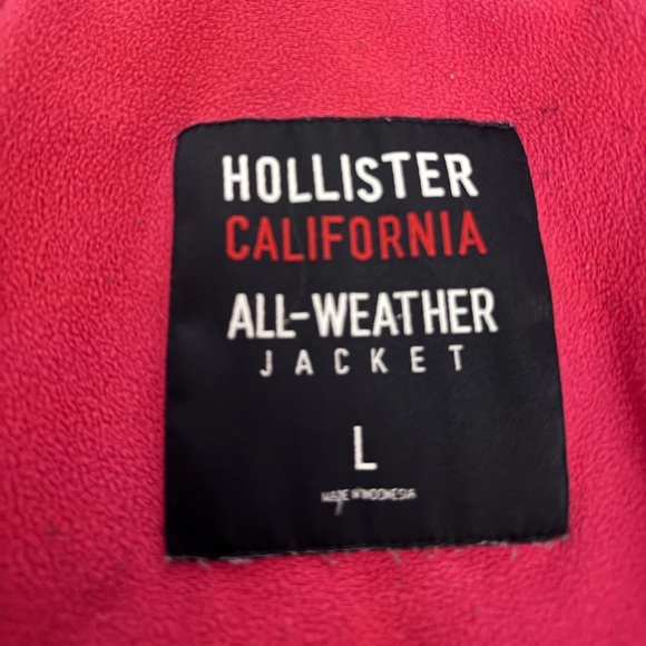 ❌SOLD❌ Hollister Vintage Y2K Navy Blue/Pink Jacket - Picture 7 of 7